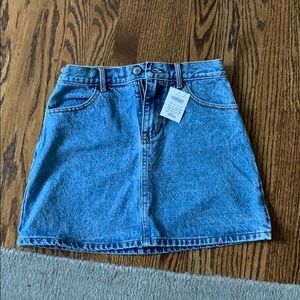 john galt denim skirt